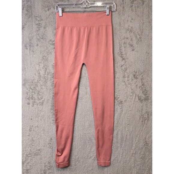 Girls Pink Ruched Zip Up Hoodie & Leggings Athleisure Set Size One Size - Picture 9 of 10